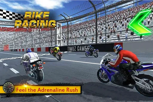 Скриншот 6 — Bike Racing - Bike Game 3D