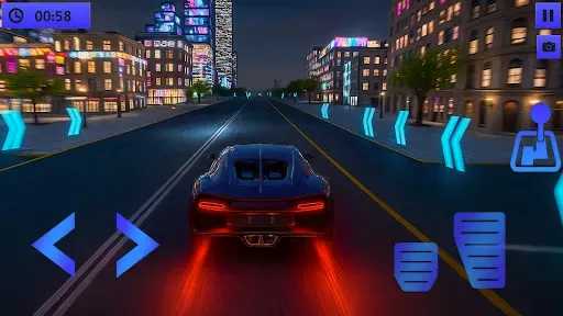 Скриншот 3 — City Car Driving Simulator 3D