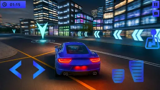 Скриншот 5 — City Car Driving Simulator 3D