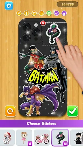 Скриншот 1 — Phone Case Maker DIY Games
