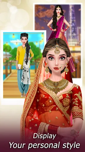 Скриншот 4 — Indian Wedding Dress up Makeup