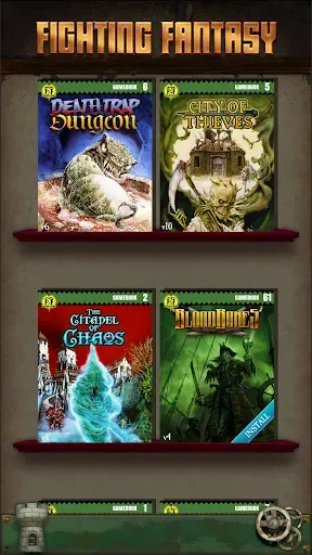 Скриншот 1 — Fighting Fantasy Classics