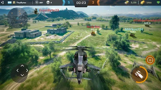 Скриншот 1 — Massive Warfare: Танк Тандер