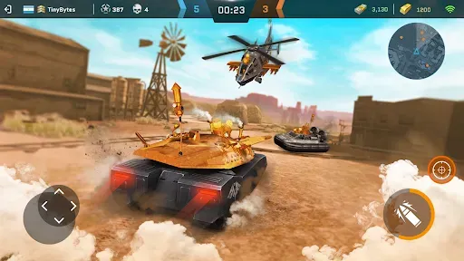 Скриншот 6 — Massive Warfare: Танк Тандер