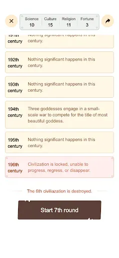 Скриншот 4 — Civilization Simulator