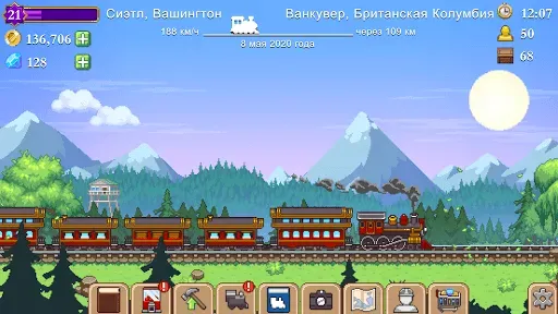 Скриншот 1 — Tiny Rails - Империя поездов