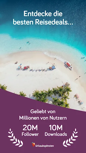 Скриншот 1 — Urlaubspiraten: Reise Angebote