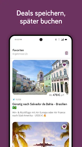 Скриншот 6 — Urlaubspiraten: Reise Angebote