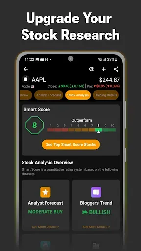 Скриншот 4 — TipRanks Stock Market Analysis