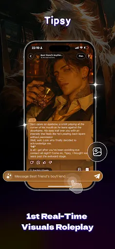 Скриншот 6 — Tipsy Chat: Live Your Story