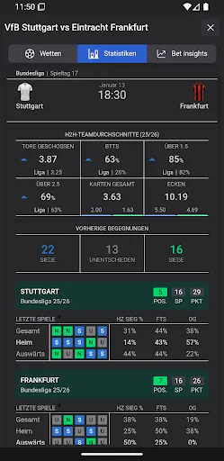 Скриншот 5 — TIPTORRO Sportwetten