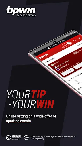 Скриншот 1 — Tipwin Sport Betting