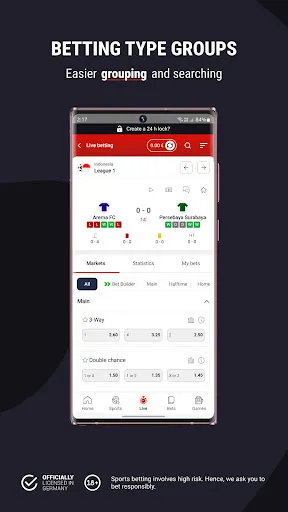 Скриншот 4 — Tipwin Sport Betting