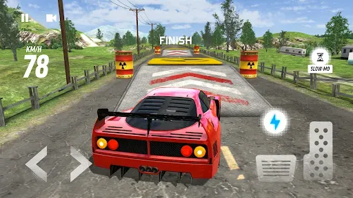 Скриншот 3 — Extreme Stunt Races-Car Crash