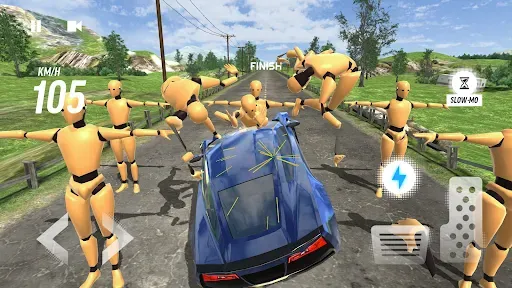 Скриншот 6 — Extreme Stunt Races-Car Crash