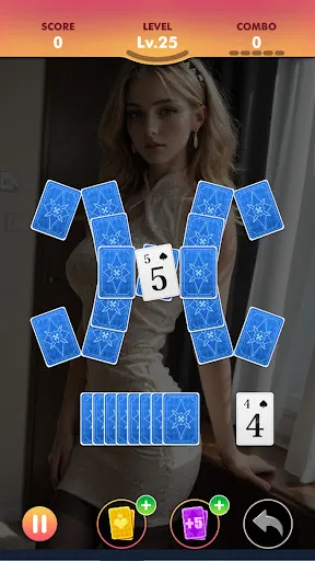 Скриншот 8 — Lovely TriPeaks Solitaire