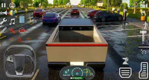 Скриншот 3 — Electric Car Simulator Real 3D