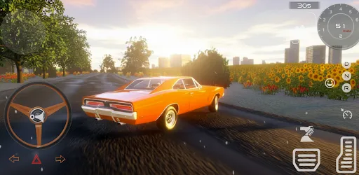 Скриншот 4 — Car Simulator Old USA Driving