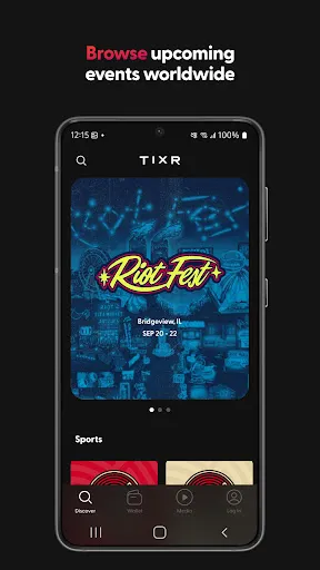 Скриншот 1 — Tixr: Live Event Tickets