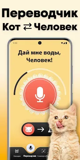 Скриншот 2 — Кошачий переводчик - кошка