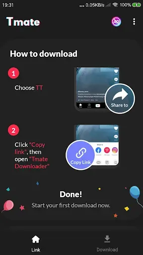 Скриншот 3 — Скачать Видео Тик Ток - saver