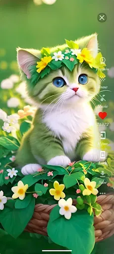 Скриншот 5 — Cute Cat Wallpaper HD