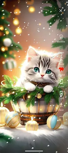 Скриншот 7 — Cute Cat Wallpaper HD