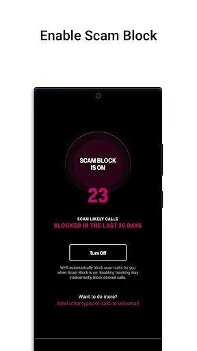 Скриншот 1 — T-Mobile Scam Shield