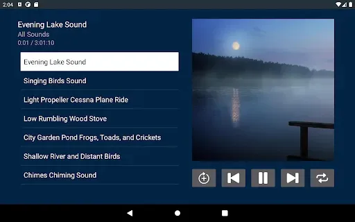 Скриншот 5 — Sleep Sounds by TMSOFT