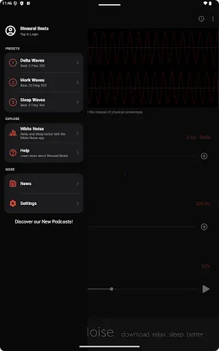 Скриншот 6 — Binaural Beats Generator