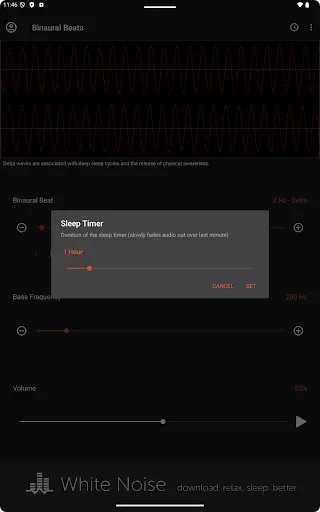 Скриншот 7 — Binaural Beats Generator