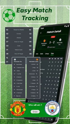 Скриншот 3 — MatchLive: Live Soccer Scores