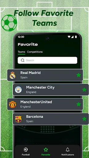 Скриншот 5 — MatchLive: Live Soccer Scores