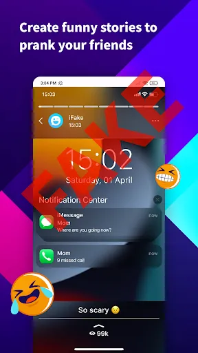 Скриншот 5 — iFake: Fake Chat Messages