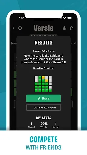 Скриншот 2 — Versle | Daily Bible Game