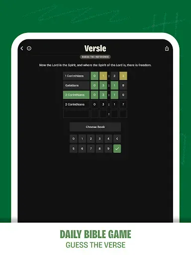 Скриншот 7 — Versle | Daily Bible Game