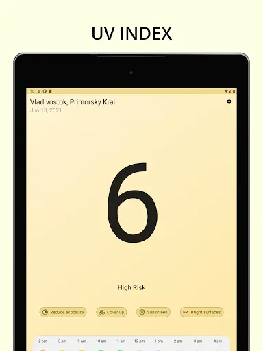 Скриншот 8 — Sunny Side - UV Index