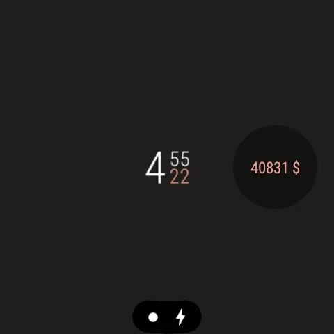 Скриншот 2 — Bitcoin Price Complication