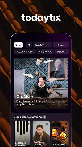 Скриншот 1 — TodayTix – Theatre Tickets