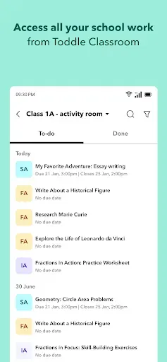 Скриншот 4 — Toddle Student