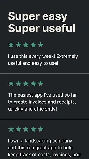Скриншот 4 — Invoice Maker Tofu & Receipts