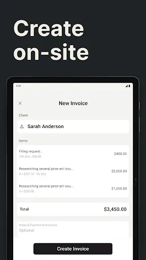 Скриншот 8 — Invoice Maker Tofu & Receipts