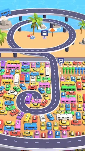 Скриншот 1 — Bus Mania - Car Parking Jam