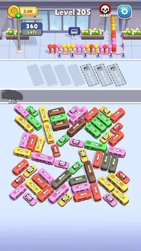 Скриншот 2 — Bus Mania - Car Parking Jam
