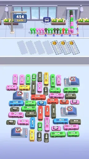 Скриншот 5 — Bus Mania - Car Parking Jam