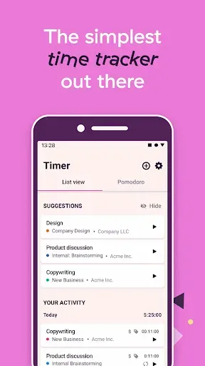 Скриншот 2 — Toggl Track - Time Tracking