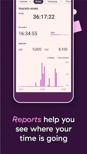 Скриншот 3 — Toggl Track - Time Tracking