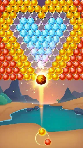 Скриншот 2 — Bubble Shooter: стрелок-пузырь