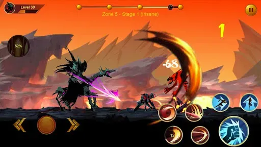 Скриншот 1 — Shadow fighter 2: Ninja fight