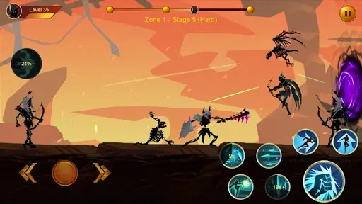 Скриншот 6 — Shadow fighter 2: Ninja fight